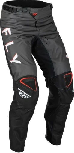 Fly Racing MX Pants Kinetic Kore Black Grey