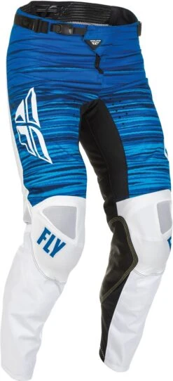 FLY Racing Kinetic Wave Pants White Blue