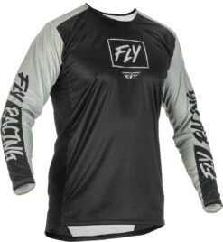 FLY Racing Lite Jersey Black Grey