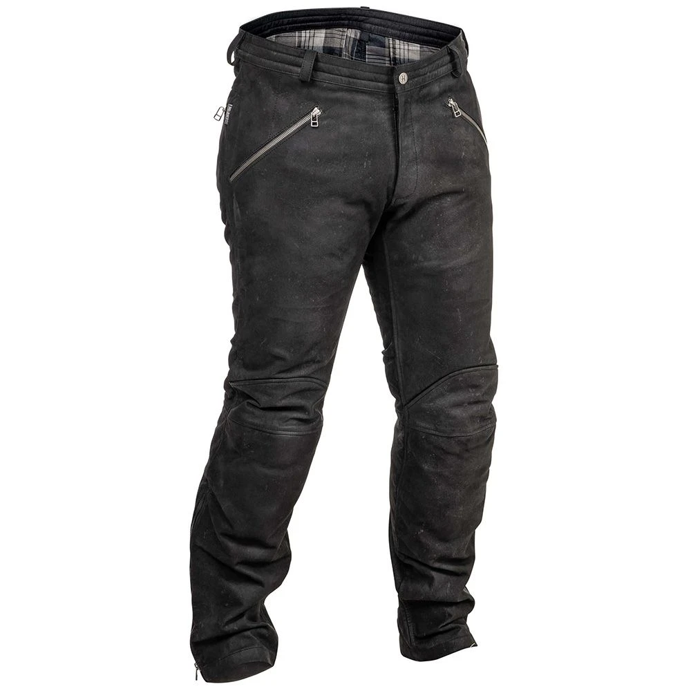 Halvarssons Sandtorp Leather Pants Black 2 Halvarssons Sandtorp Leather Pants Black - Afbeelding 2