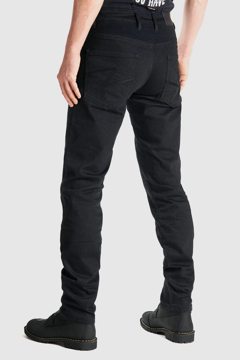 Pando Moto Karl Cor 02 Motorcycle Jeans Men'S Slim-Fit Cordura Black 2 Pando Moto Karl Cor 02 Motorcycle Jeans Men'S Slim-Fit Cordura Black - Afbeelding 2