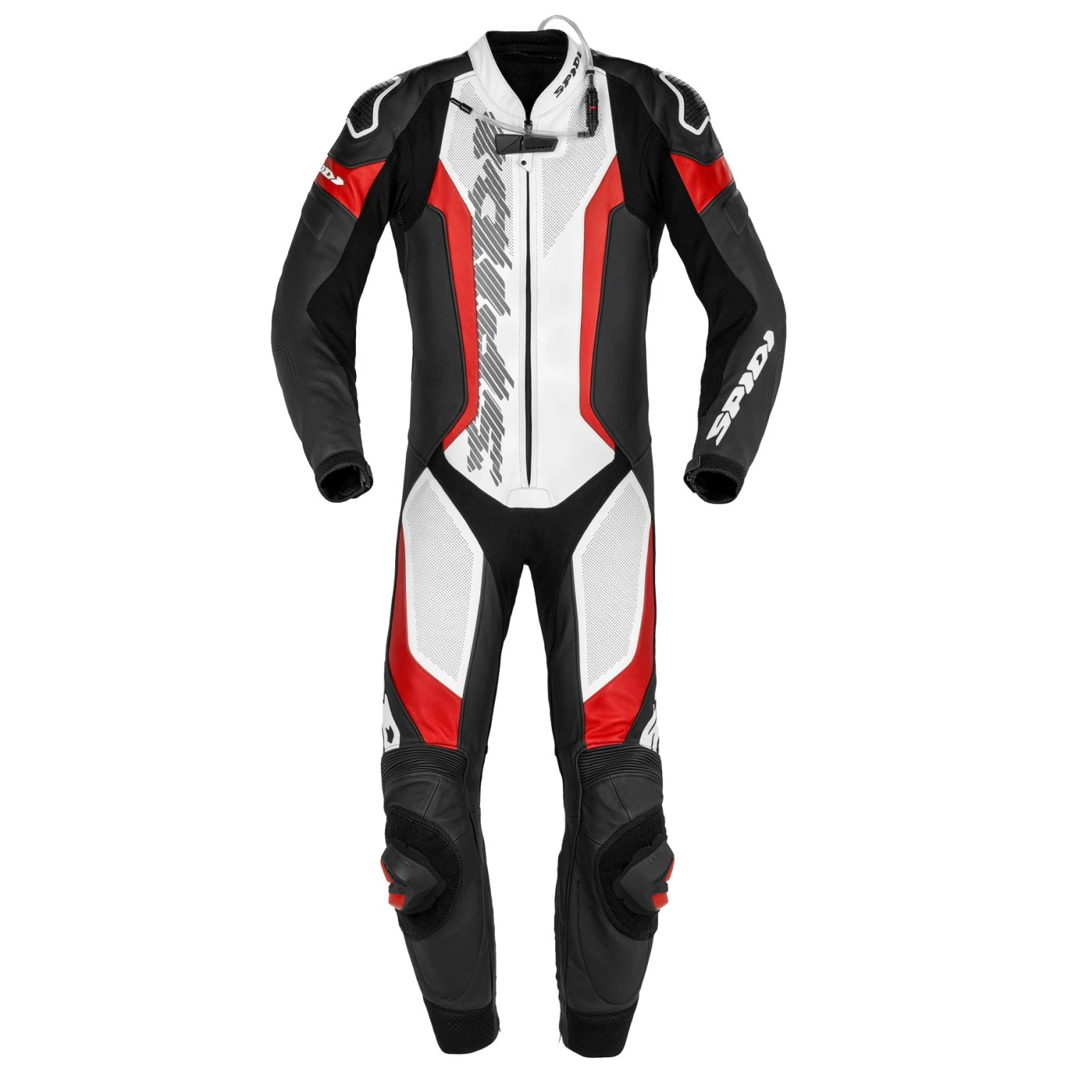 Spidi Laser Pro Perforated Wit Zwart Rood 1 Piece Racing 1 Spidi Laser Pro Perforated Wit Zwart Rood 1 Piece Racing