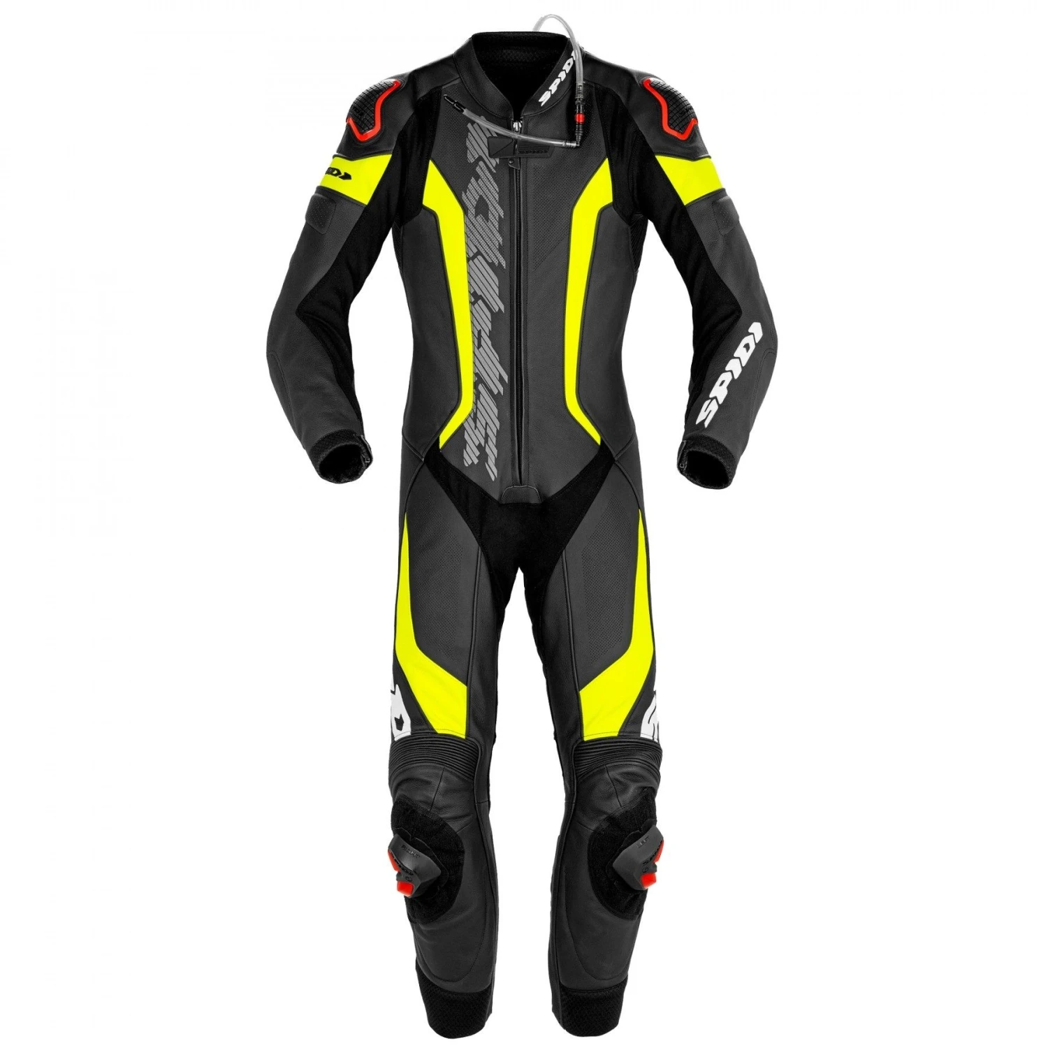 Spidi Laser Pro Perforated Zwart Fluo Geel 1 Piece Racing 1 Spidi Laser Pro Perforated Zwart Fluo Geel 1 Piece Racing