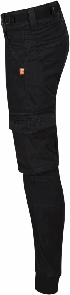 Motogirl Lara Cargo Black