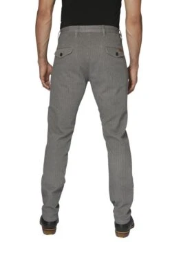 ROKKER Tweed Chino Tapered Slim Grey -Moto Klaar rokker tweed chino tapered slim grey 3