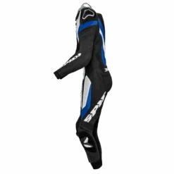 Spidi Laser Pro Perforated Black Blue 1 Piece Racing Suit -Moto Klaar spidi laser pro perforated black blue 1 piece racing suit 3