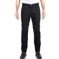 Knox Jeans Men'S Richmond Black Mk2 -Moto Klaar trousers richmond mk2 mens black 1